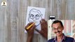 How to draw popatlal caricature from tarak mehta ka oolta chashma | Popatlal Drawing | Akils Art