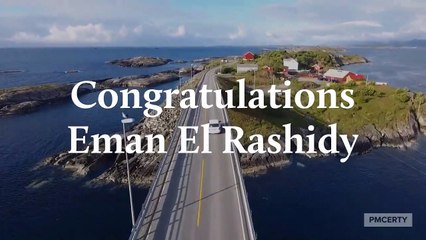 Congratulations Eman El Rashidy