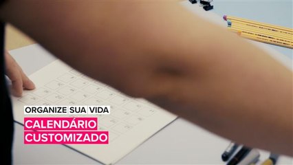 Organize sua vida: Calendário customizado