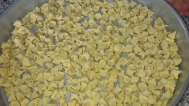 KAYSERİ MANTI TARİFİ- Ev yapımı içli kayseri mantısı nasıl yapılır