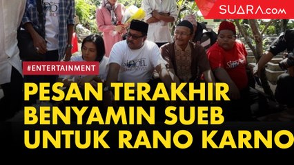 Ini Pesan Terakhir Benyamin Sueb untuk Rano Karno