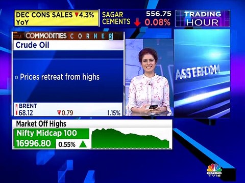 Sushant Gupta of Wood Mackenzie forecasts Brent to be USD 62-62.50 per barrel for Q1 2020