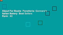 About For Books  Panetteria: Gennaro's Italian Bakery  Best Sellers Rank : #2