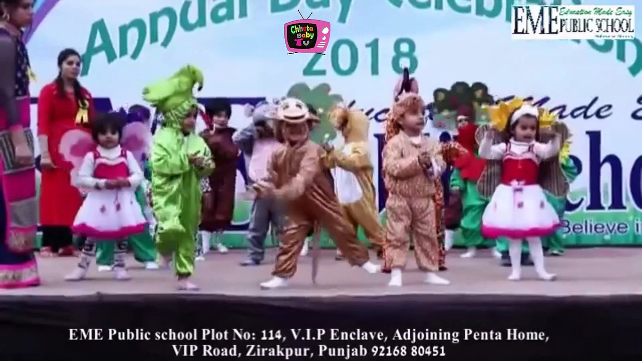 Cute and funny dance by Kids | Annual Day Play way school dance performance