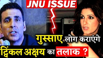 Angry People Ask Twinkle Khanna To Divorce Akshay Kumar Over JNU Incident