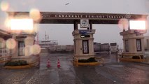 Çanakkale Boğazı transit gemi geçişlerine kapatıldı - ÇANAKKALE