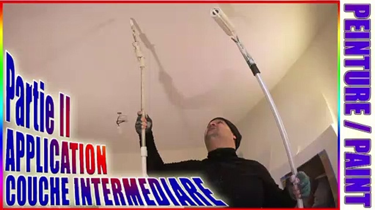 comment peindre un plafond placo peinture application pros astuce zolpan fintion couche intermédiaire 1 ondipur mat_1 partie 2