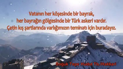 MSB: Vatanın her bir köşesinde bir bayrak, Her bir bayrağın gölgesinde bir Türk askeri vardır!