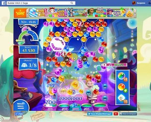Bubble Witch Saga 2-Level 1846