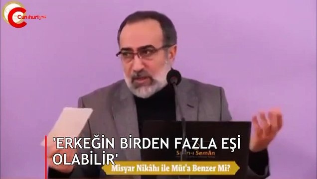 Ebubekir Sifil: 'Erkeğin birden fazla eşi olabilir'