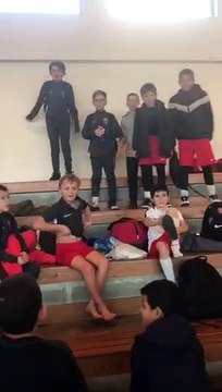 Le groupe U11 met l'ambiance à Chaponnay Marennes en 2020 !