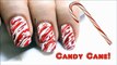 Candy Cane Nails - No Tools Nail Art For Beginners _ SuperWowStyle