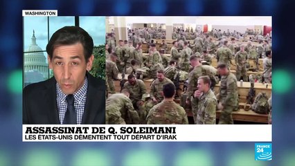 Retrait des troupes en Irak : "nous assistons à un épisode déconcertant de la communication de la Défense américaine"