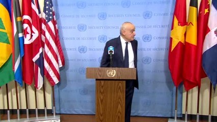 Ghassan salame libya'da durum kasvetli