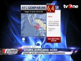 Aceh Diguncang Gempa 6,4 Magnitudo, Warga Berlarian