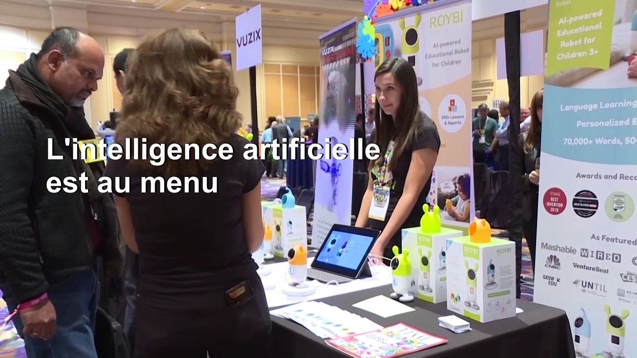 Les robots ont toujours la côte au CES de Las Vegas