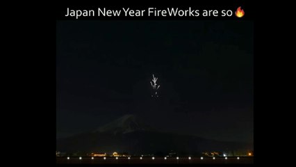 Japanese New Year 2020 Fireworks are awesome
