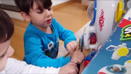 SPACE ADVENTURE⭕Ömer ve Yusuf uzay maceraları setiyle oynuyor⚡uzaya gidiyoruuz