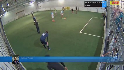 Faute de Younes - BACK TO THE FUTUR TEAM Vs P'TEAM - 06/01/20 18:00 - LIGUE 3 - Poitiers Game Parc