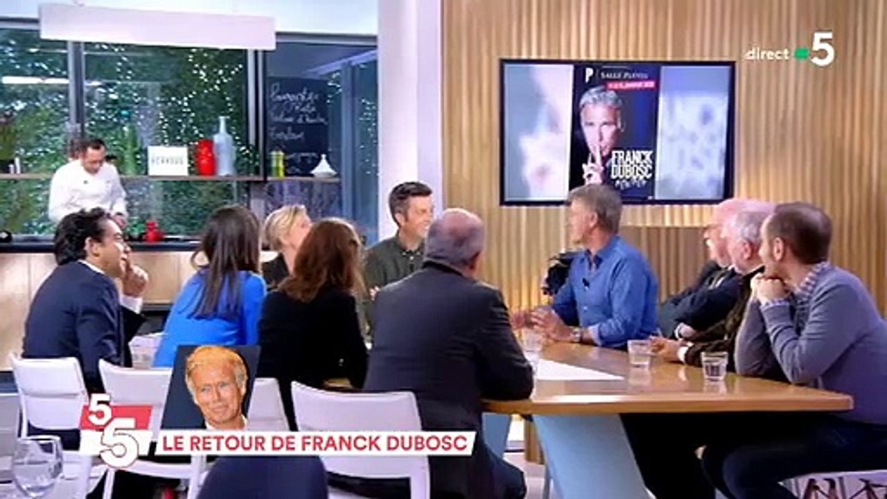 Pourquoi France 5 a décidé de couper en direct Franck Dubosc alors qu'il était en pleine interview dans "C à vous" ?