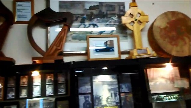 The interior of the James Connolly Museum in Derry