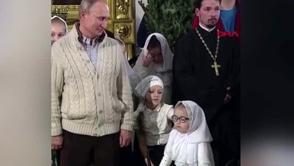 Putin'i tebessüm ettiren görüntü