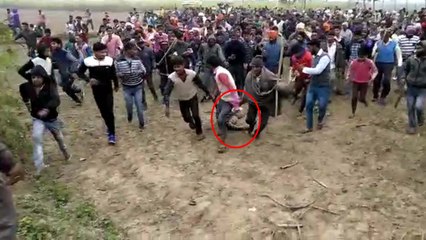 बिजनौरः 6 लोगों को अपना निवाला बना चुके गुलदार को लोगों ने पीट-पीटकर मार डाला