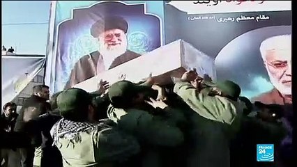 Huge crowds across Iran gather to mourn top general Soleimani