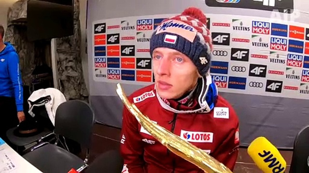 Dawid Kubacki po wygranej TCS Rodzina chowała się przede mną na skoczni