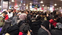 Sabiha Gökçen havalimanında yoğunluk