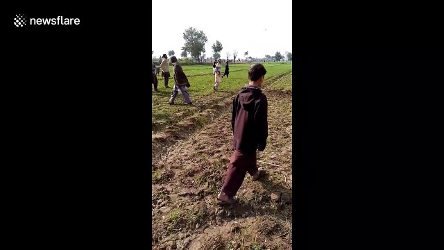 Two pilots killed as Pakistan Air Force jet crashes during training operation