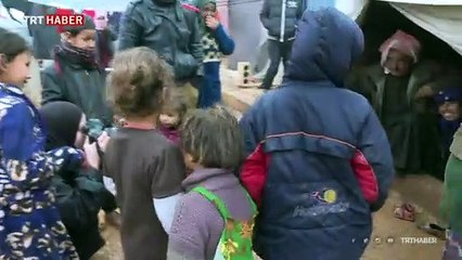 İdlib'de çamura batan hayatlar