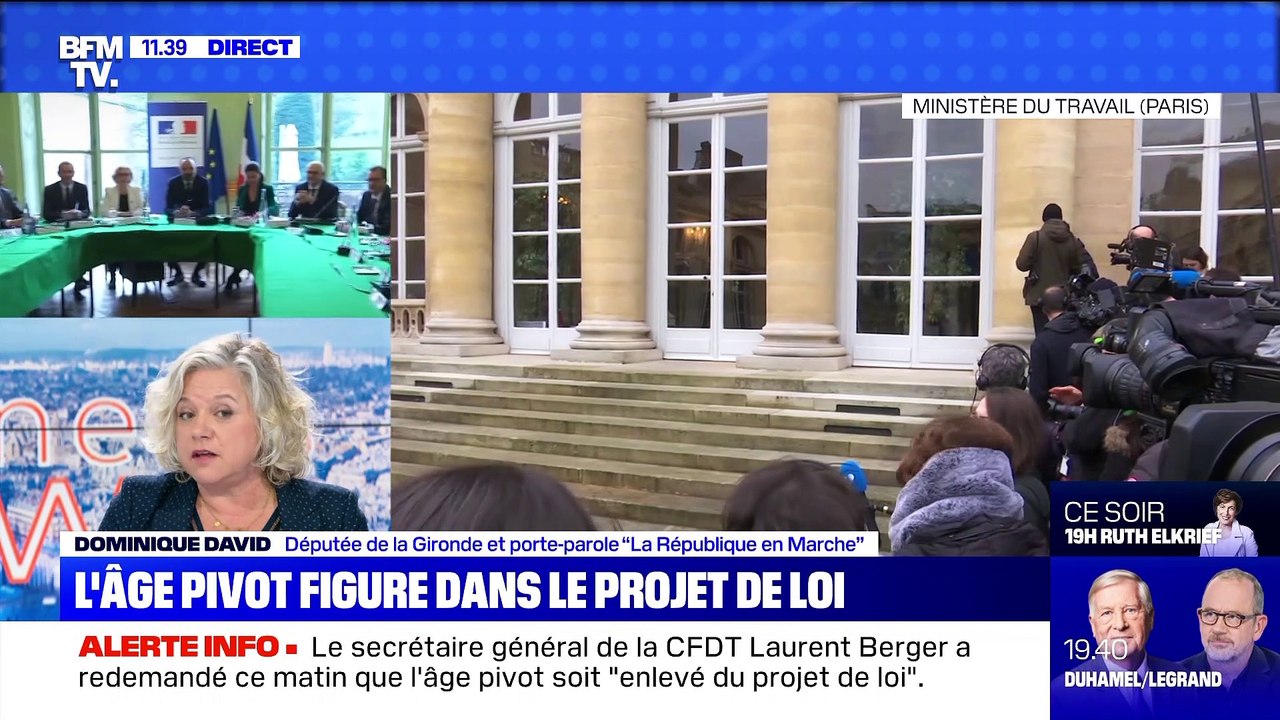 L'âge pivot figure dans le projet de loi (2) - 07/01