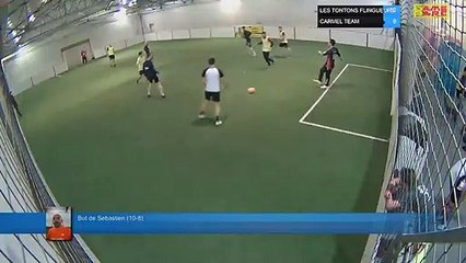 But de Sebastien (10-8) - LES TONTONS FLINGUEURS Vs CARMEL TEAM - 06/01/20 21:00 - LIGUE 1
