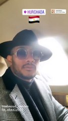 محمد رمضان يطير للغردقة على أنغام "بلدى يا بلدى"