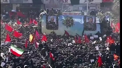 Iran: foule massive à Kerman pour l'enterrement du général Soleimani