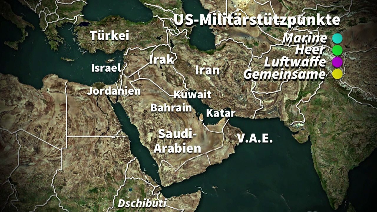 Videografik: US-Truppen im Nahen Osten
