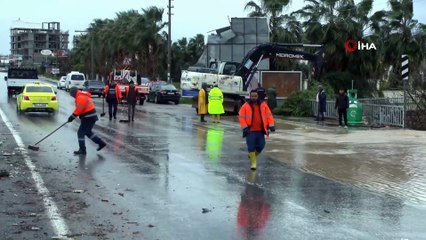 Heyelan bölgesi yaşanan dehşeti gözler önüne serdi