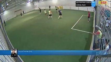But de Thomas (5-4) - LES TONTONS FLINGUEURS Vs CARMEL TEAM - 06/01/20 21:00 - LIGUE 1