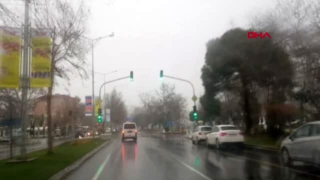 Tekirdağ kar, tekirdağ'da etkili olmaya başladı