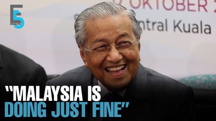 EVENING 5: Dr M plays down poll findings