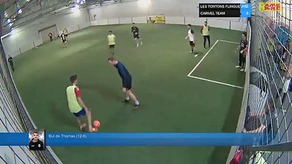But de Thomas (12-8) - LES TONTONS FLINGUEURS Vs CARMEL TEAM - 06/01/20 21:00 - LIGUE 1