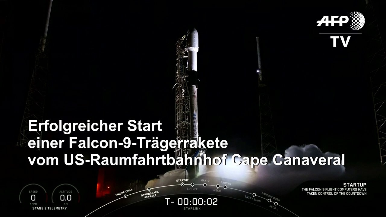 SpaceX schickt Internet-Satelliten ins All