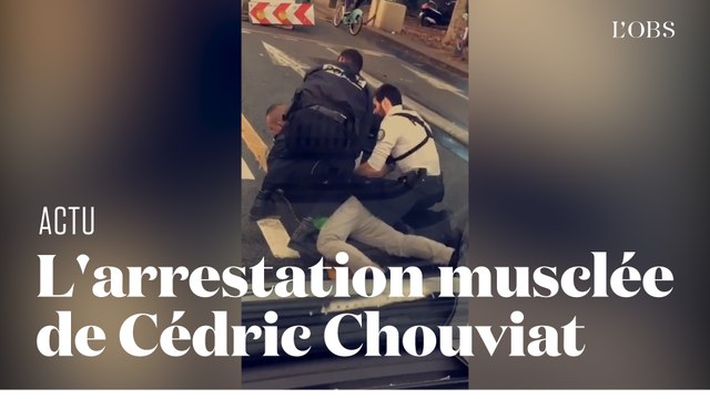 Les images de l'arrestation musclée de Cédric Chouviat, livreur à scooter décédé