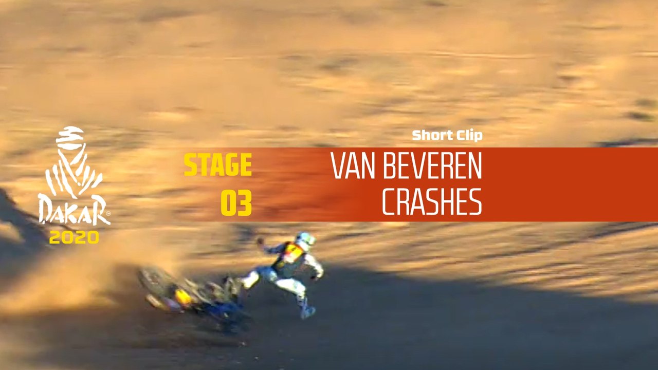 Dakar 2020 - Étape 3 / Stage 3 - Van Beveren Crashes
