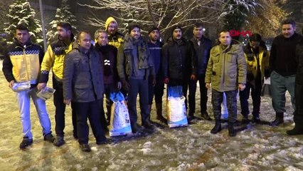 Isparta sokak hayvanları unutulmadı
