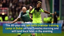 Preston North End target Scott Sinclair heading back to the UK from Celtic's training camp in Dubai