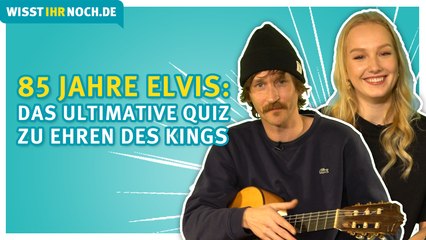 Elvis Musikquiz - Erkennst du alle Hits?  