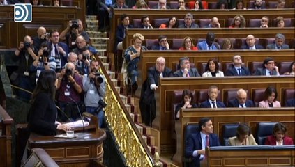 La verdad de Arrimadas a Sánchez: "Ni un solo español le ha votado para esto"