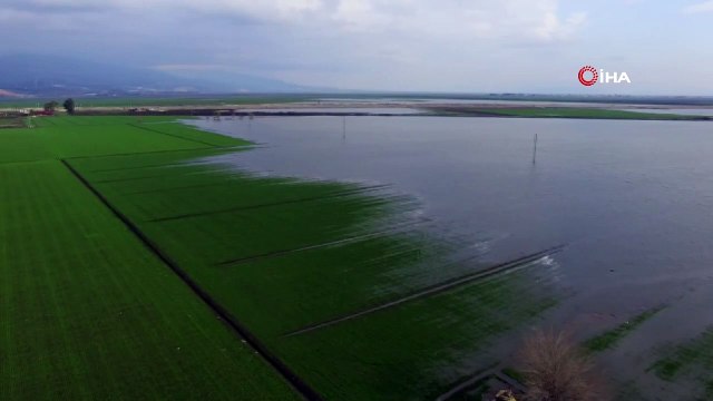 Amik Ovası sular altında
